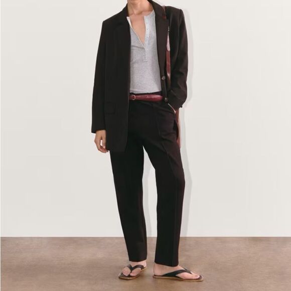 ***** NWT Everlane The Dream Pant Black Small - Picture 3 of 12